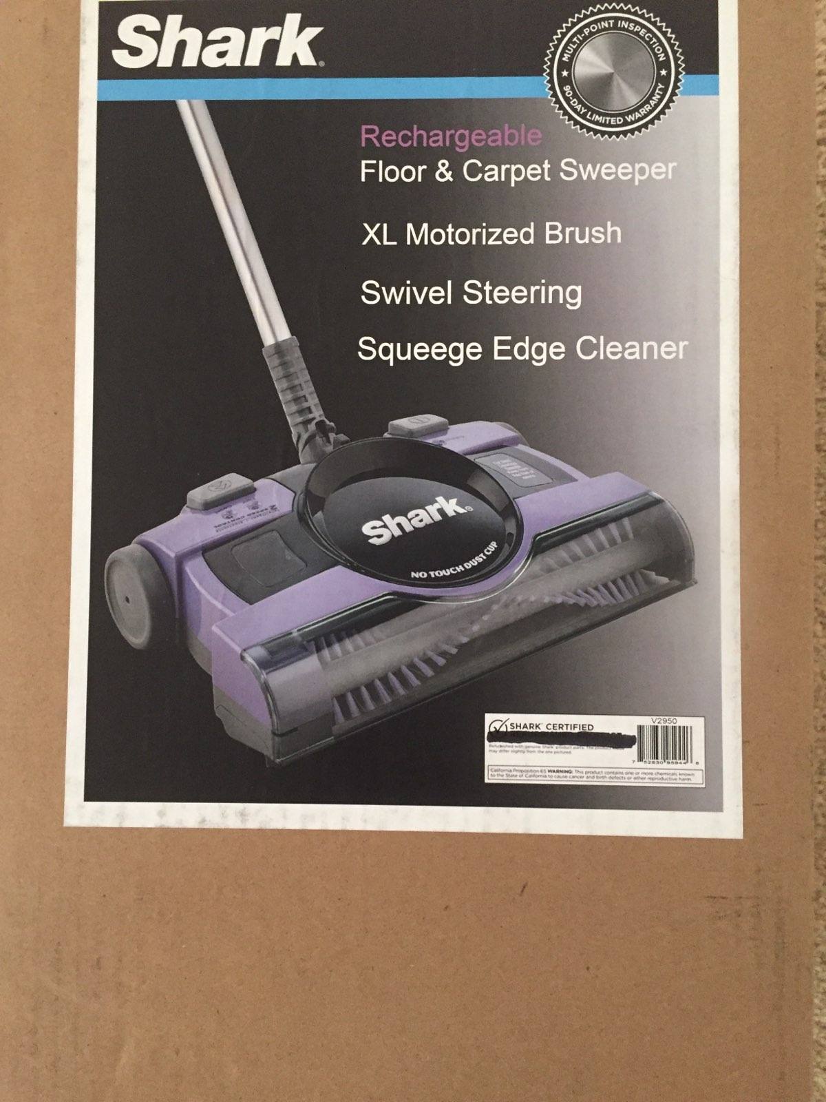 Shark 12 Rechargeable Floor Carpet Sweeper Bold Bargain Deals