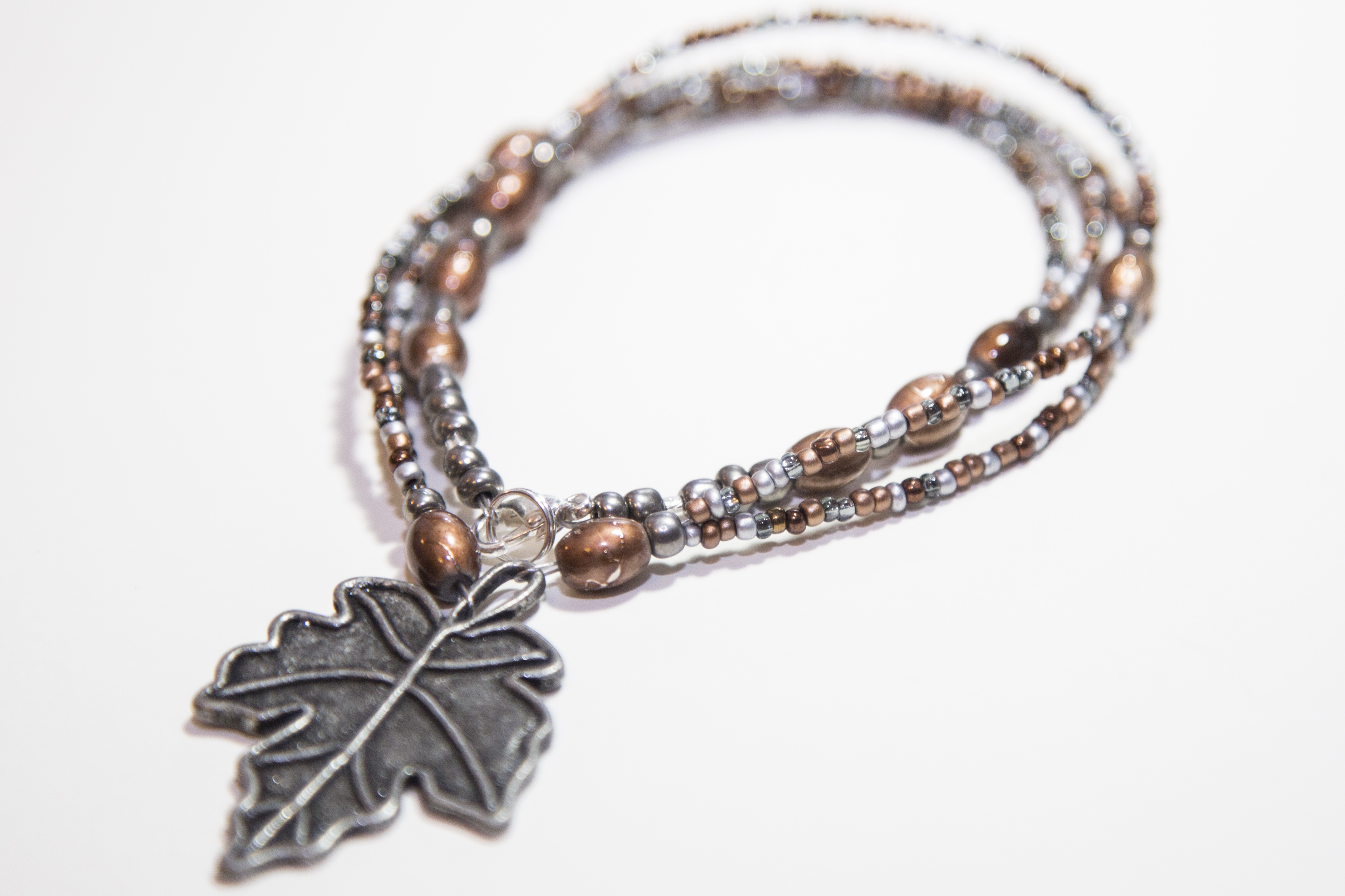 Pewter Leaf on Storenvy