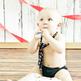 Boys Ties Dress up or casual Baby to Toddler Size 8 inches in length adjustable neck tie FOR GIRLS STYLES TOO  - Thumbnail 2