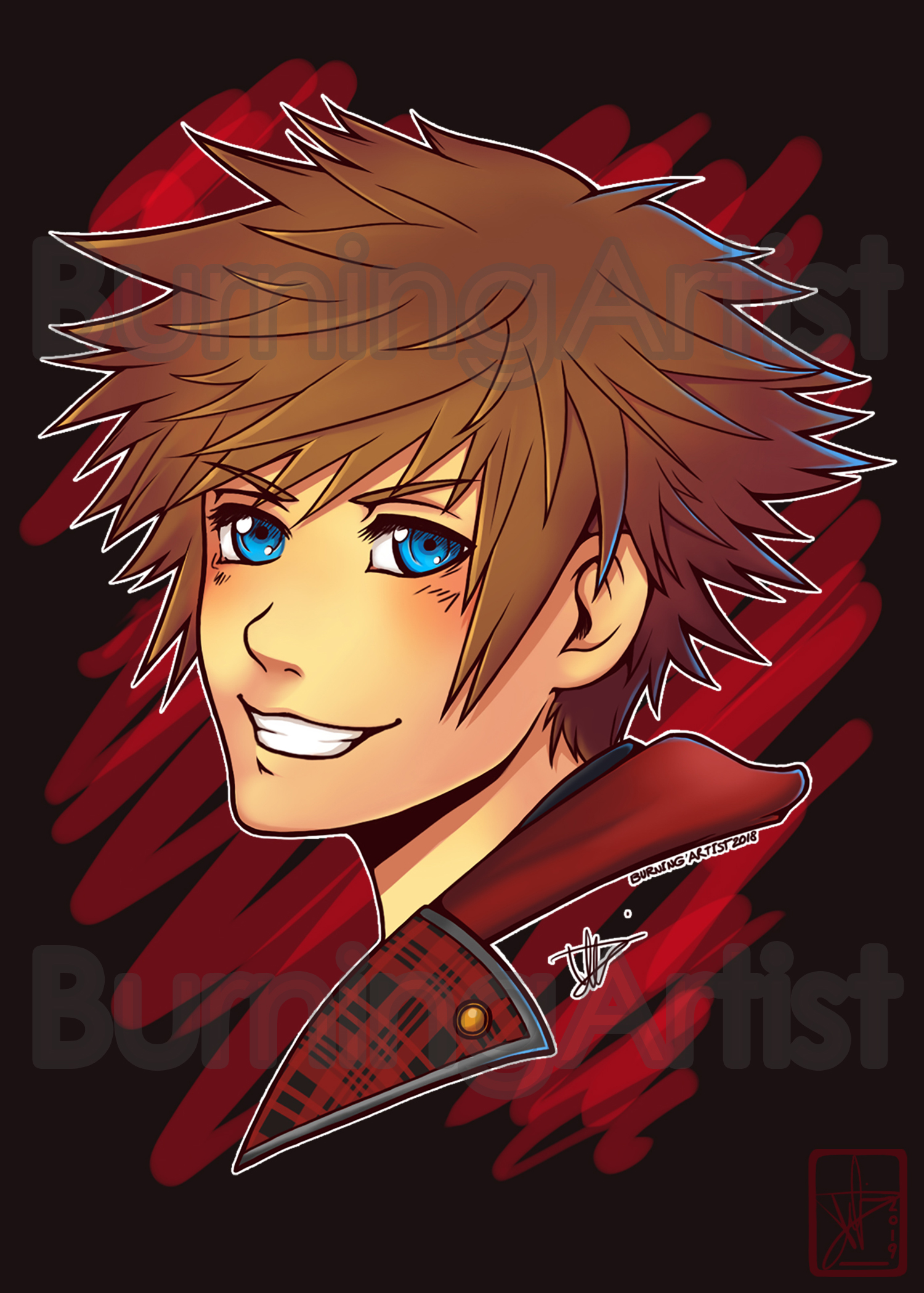 Kingdom Hearts Postcards · Burning Artist · Online Store Powered by