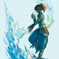 Korra Print - Collab