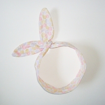 Pastel Roses Wire Headband