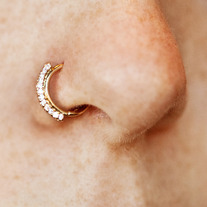 18g Dahlia Ring - 14k Gold