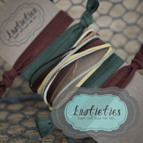 boho wrap : dark brown & dark sage