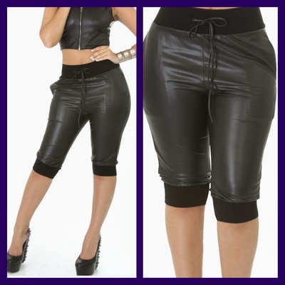 black ripped capris