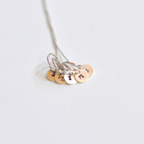 Sterling Silver Shine Charm Necklace