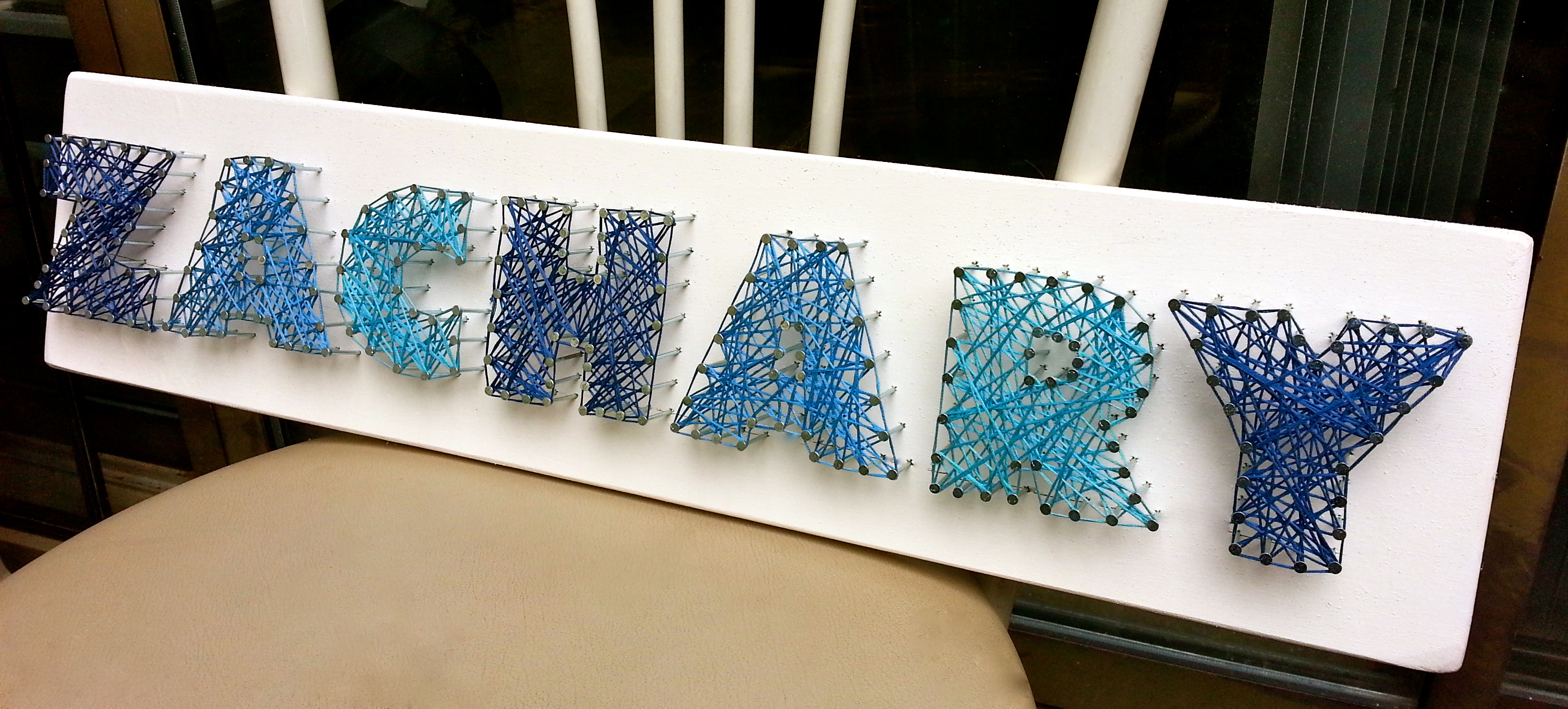 Customizable String Art Name 3 Letters on Storenvy