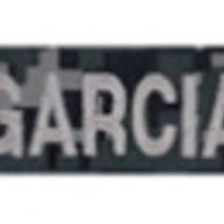Navy Silver Name Tape (E-6 and Below)