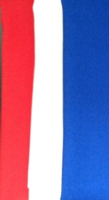 Red, White, and Blue Accent Fabric