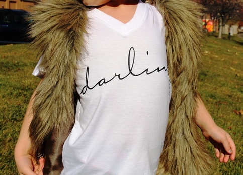 Darling short sleeve t-shirt