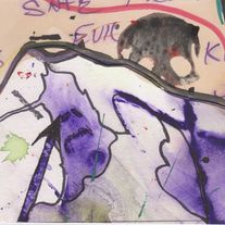 Purple ZH - ORIGINAL ART PAINTING