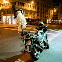 Two Wheels and One Leg // Individual Print