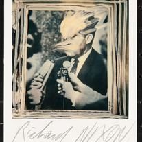 Ralph Steadman "Nixon" print