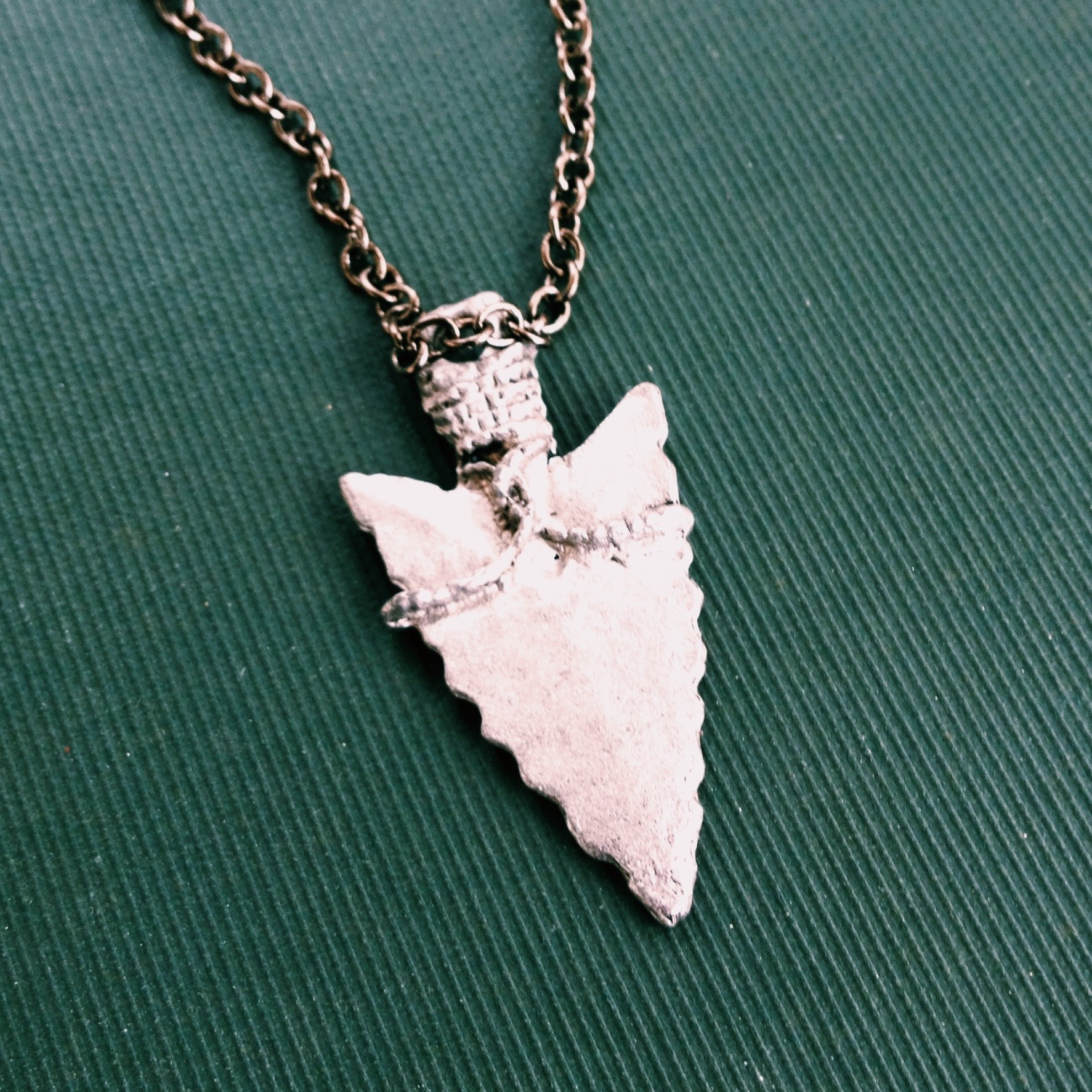 Arrowhead necklace on Storenvy