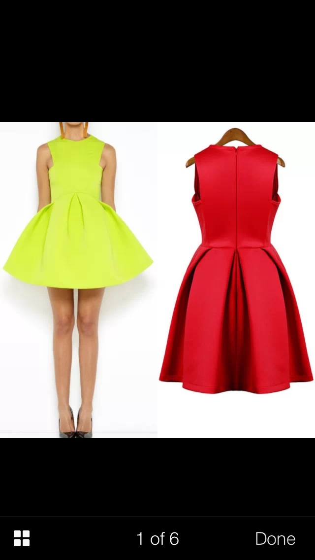 Cute Pleated Dress