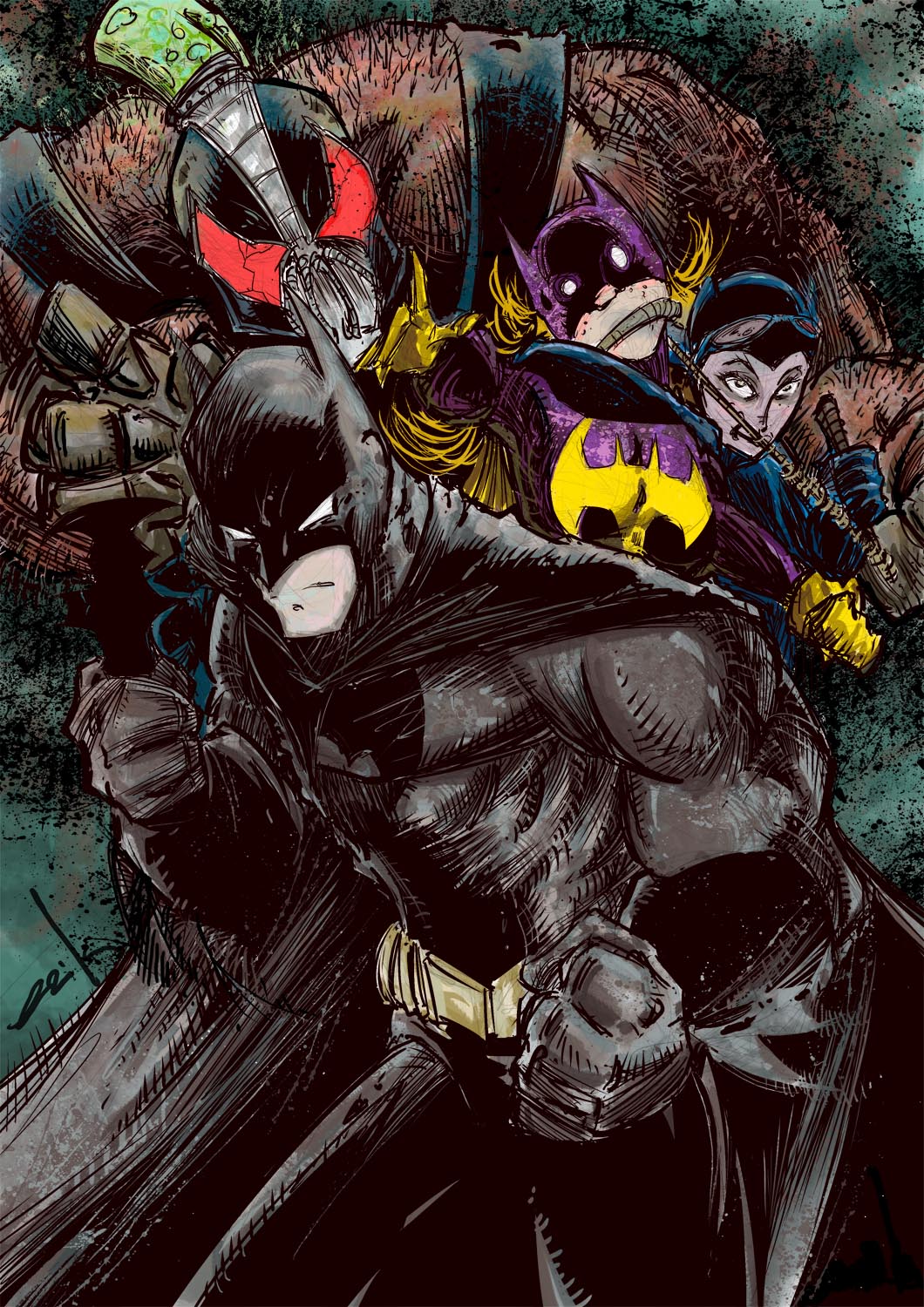 Download ErikArreaga | Batman: Sneak Attack Color | Online Store Powered by Storenvy