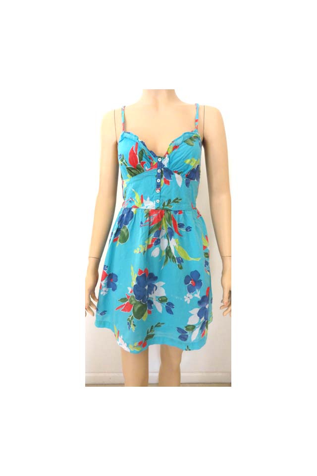 hollister leopard print dress