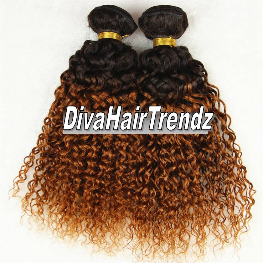 18", 20" & 22" Brazilian Remy Exotic Deeper Curly Cinnamon ...