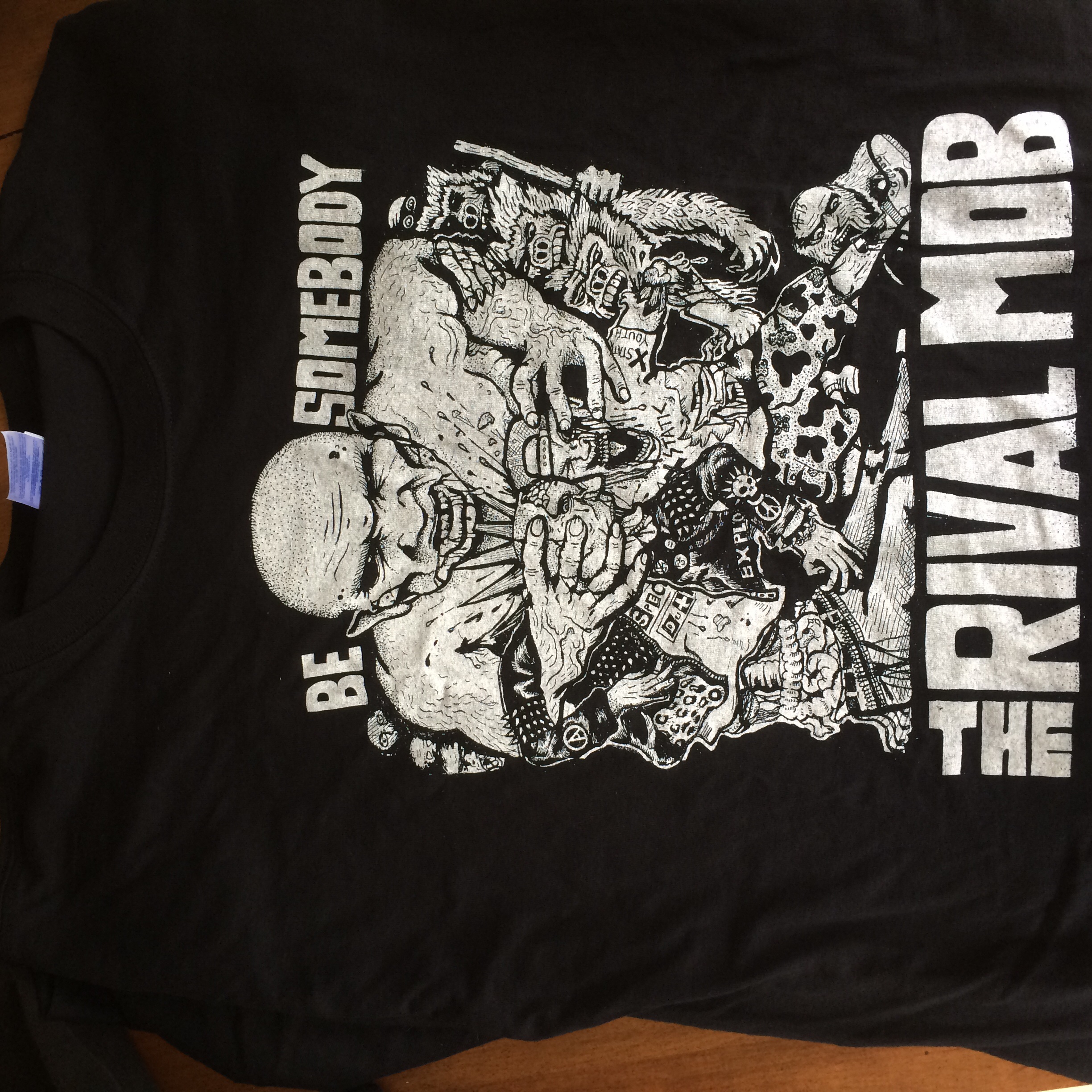 The Rival Mob Be Somebody Shirt Sold By Idle Hands On Storenvy