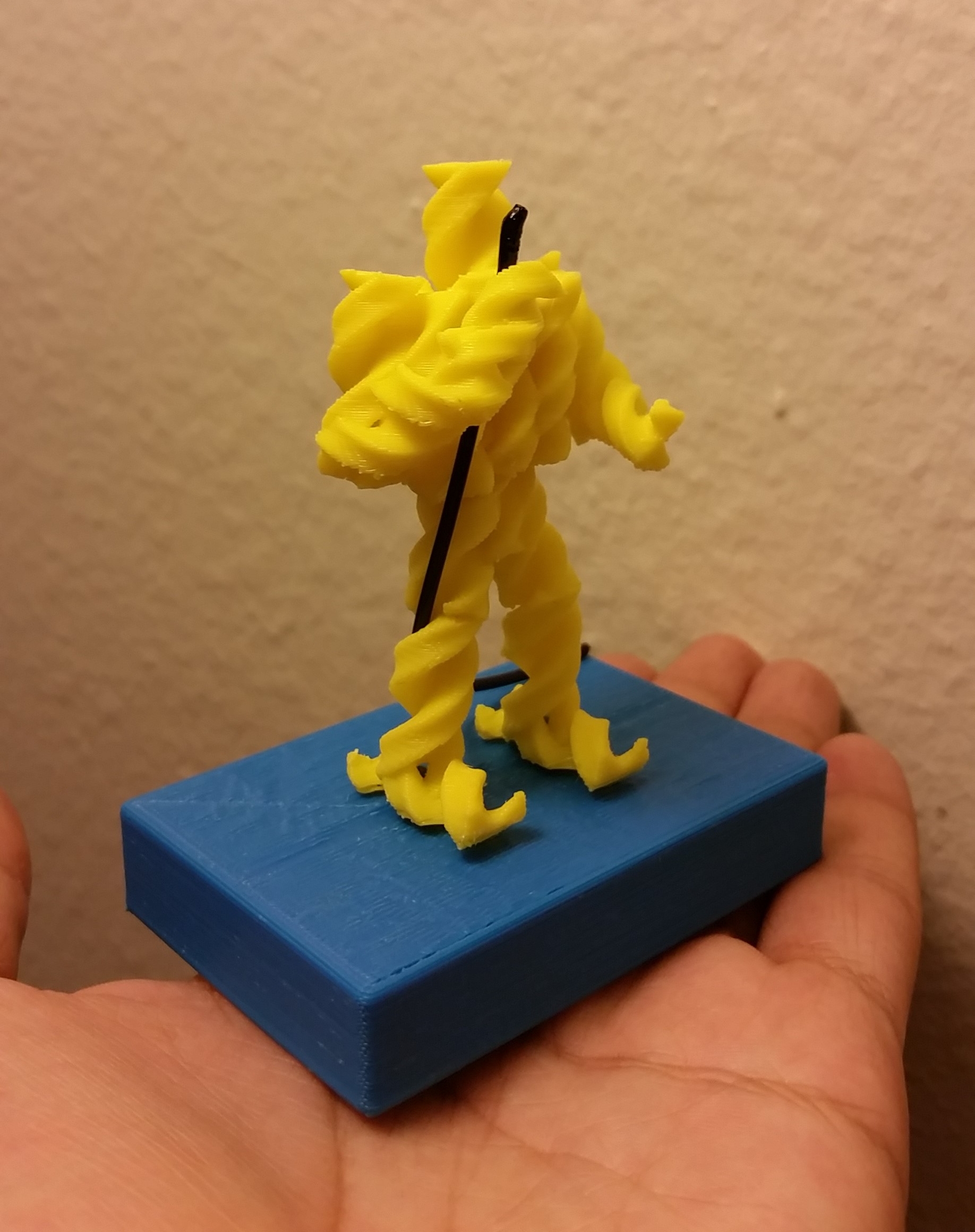 3D Printed Fusilli Jerry on Storenvy