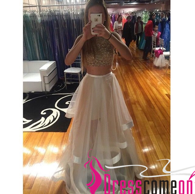 mesh prom dresses 2018