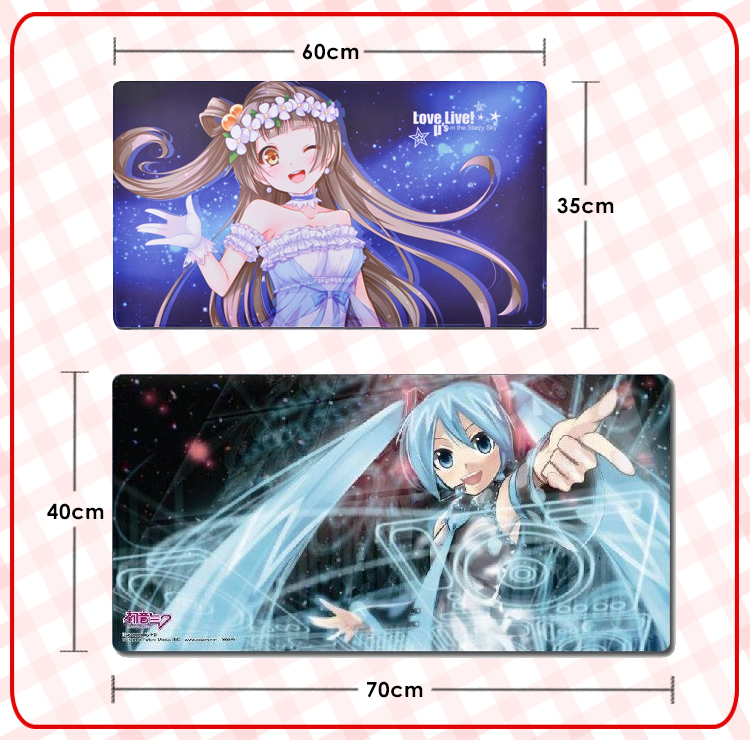 love live minami kotori anime gaming playmat multipurpose mousepad 2 playmat size