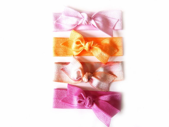 Sweetie Hand Dyed Tie Dye Hair Ties Set 4pcs On Storenvy
