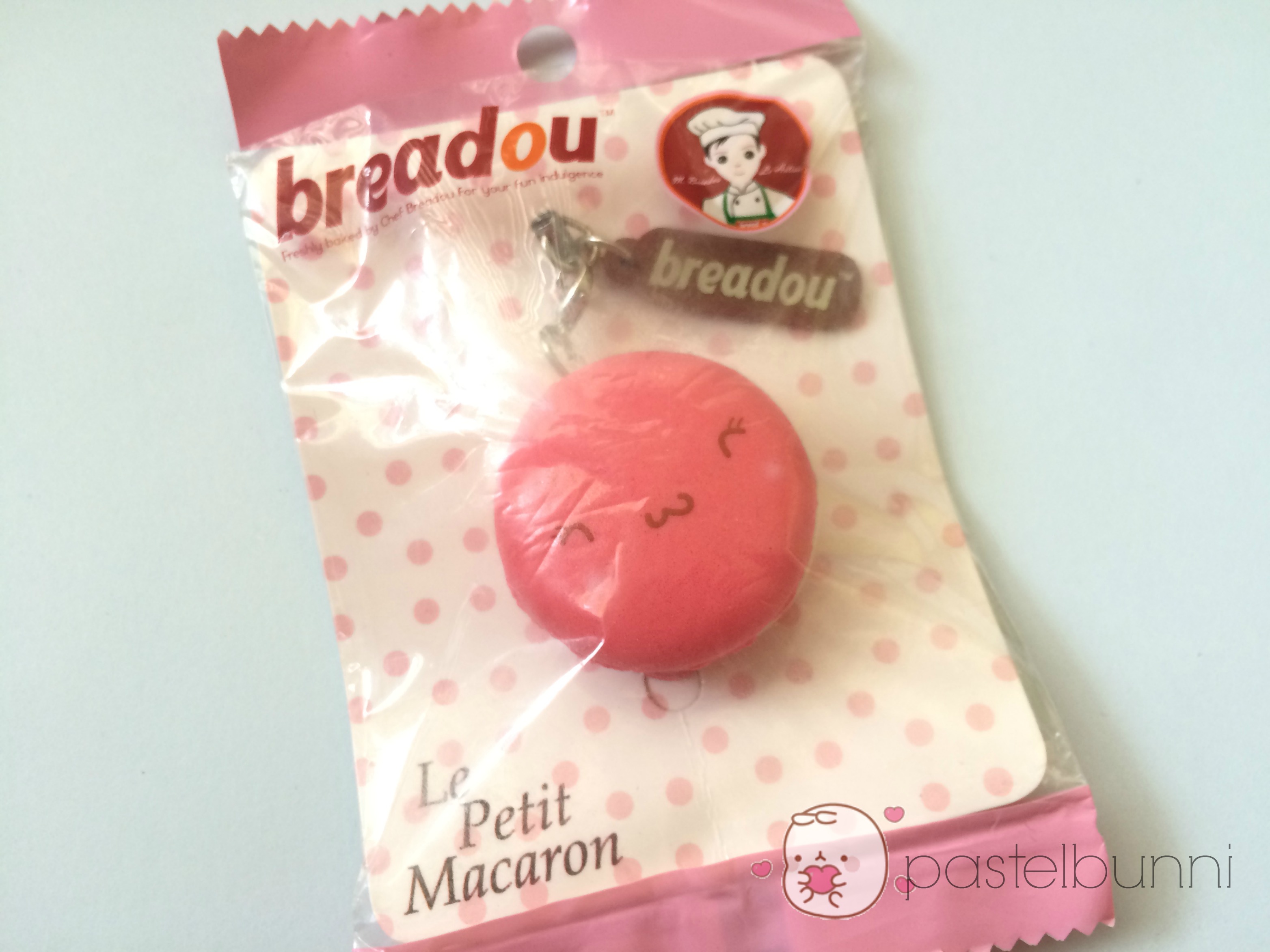 Rare Breadou Rosie Dark Pink Macaron Squishy on Storenvy