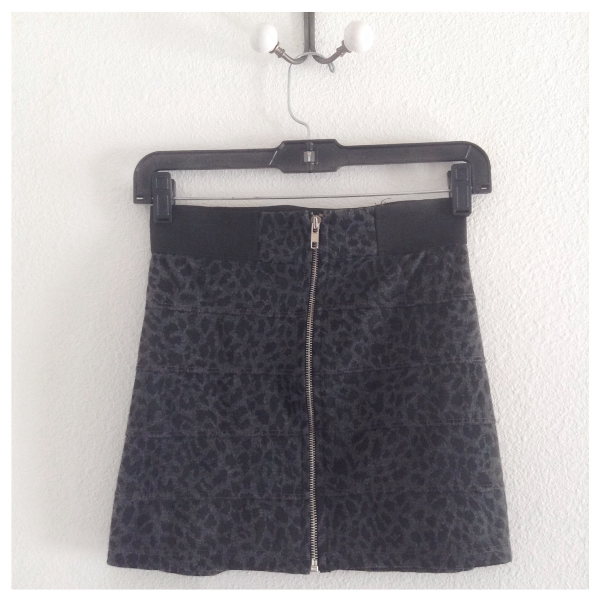 cheetah bodycon skirt