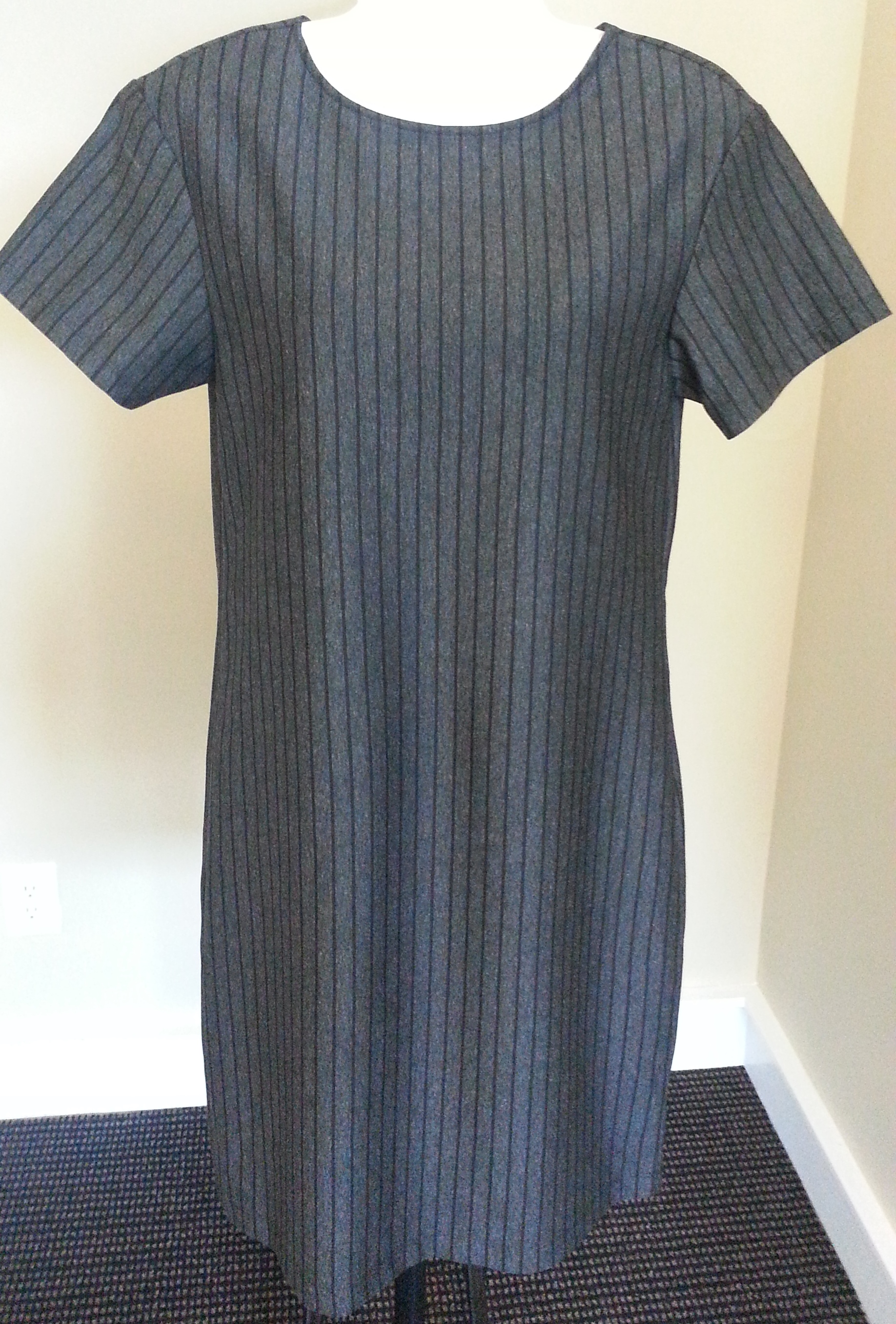 charcoal t shirt dress
