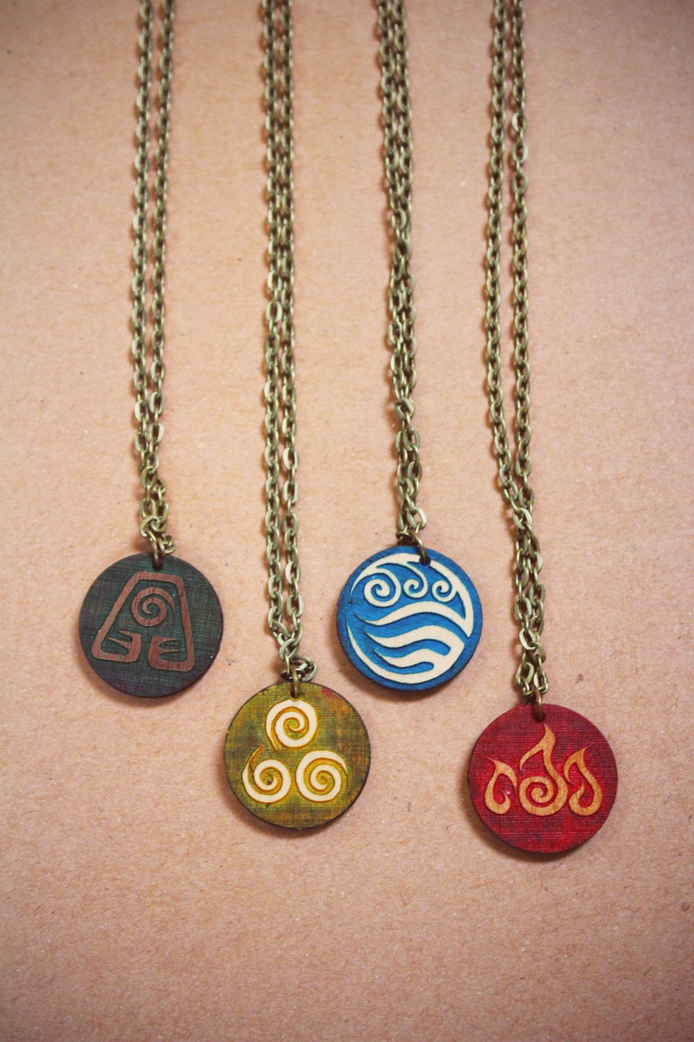 Element Necklace Avatar The Last Airbender and Legend of