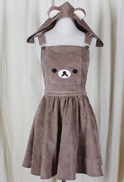 Cute Velveteen Dress