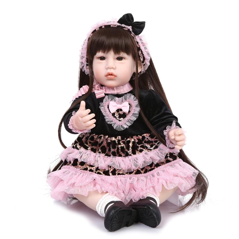 Reborn Baby Doll High Vinyl 21inch 52cm Magnetic Mouth Lifelike