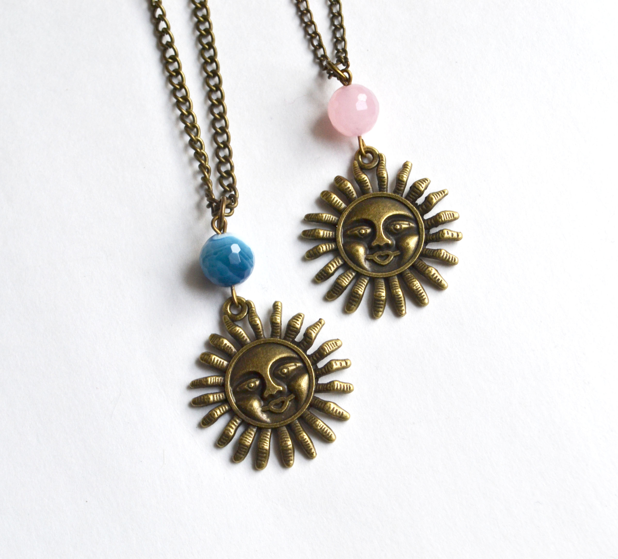 Sun Necklace, Summer Sun Necklace, Sol Jewelry, Long Boho Necklace, Sun
