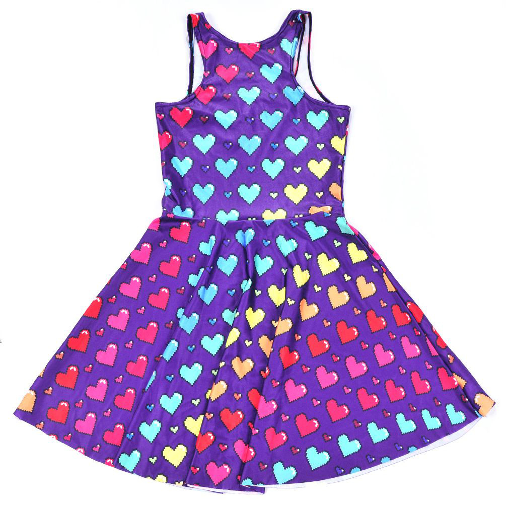 blue and yellow sundress