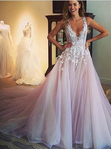 organza prom dress