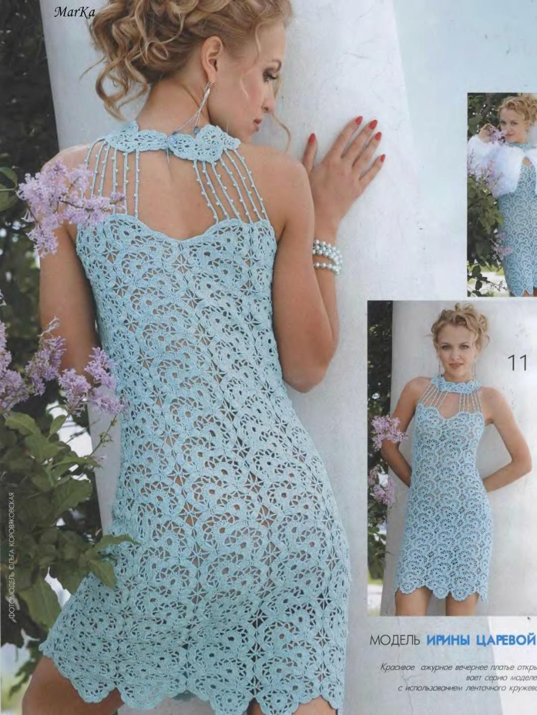 elegant crochet dresses