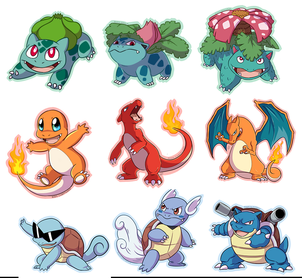 Kanto Starters
