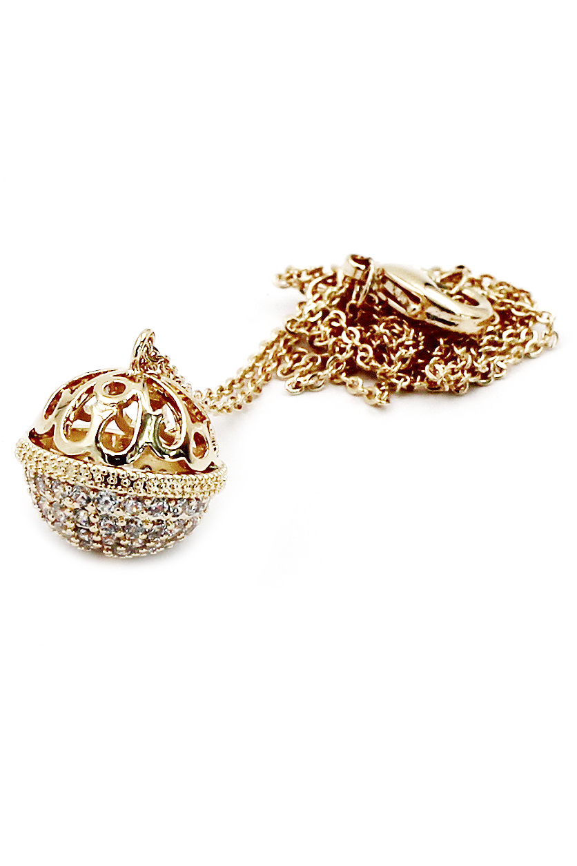 Delicate Doraemon Tinker Bell Crystal Sterling Silver Chain Gold Necklace Sold By Ocean Fashion On Storenvy