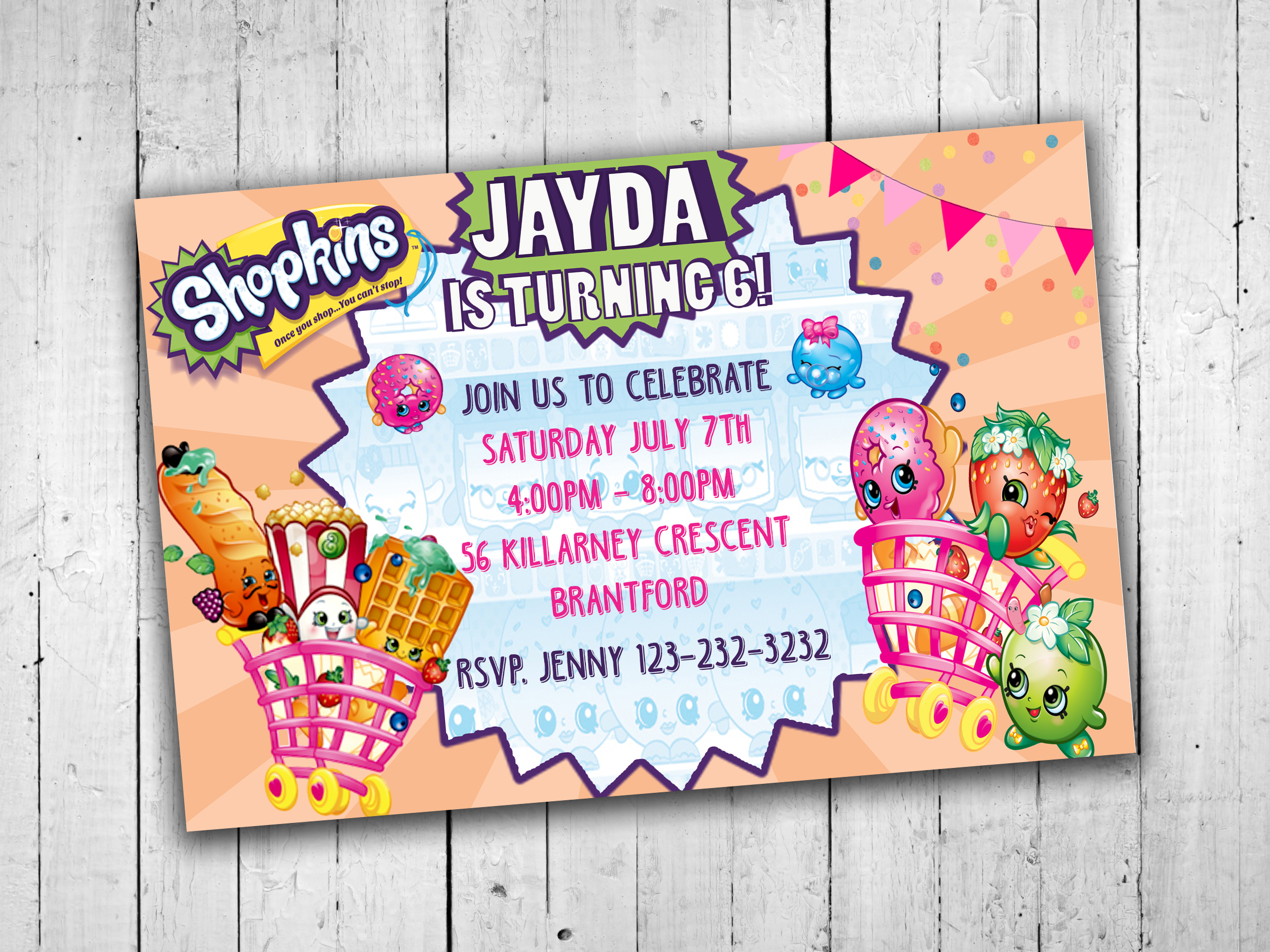 shopkins party invitations kids party printables kids party invites printable invitations kids birthday party invitations sold by kidspartyprints kid birthday party invitations