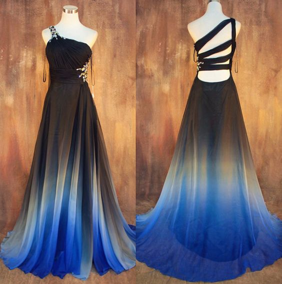 Elegant Backless Prom Dresses