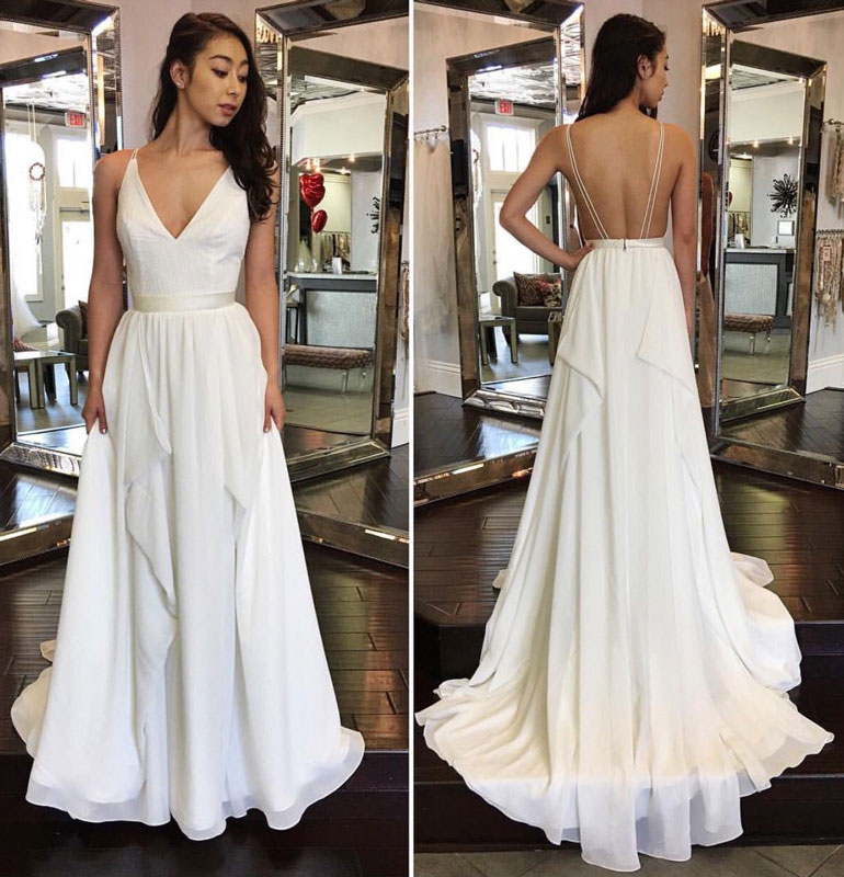 White Evening Dresses
