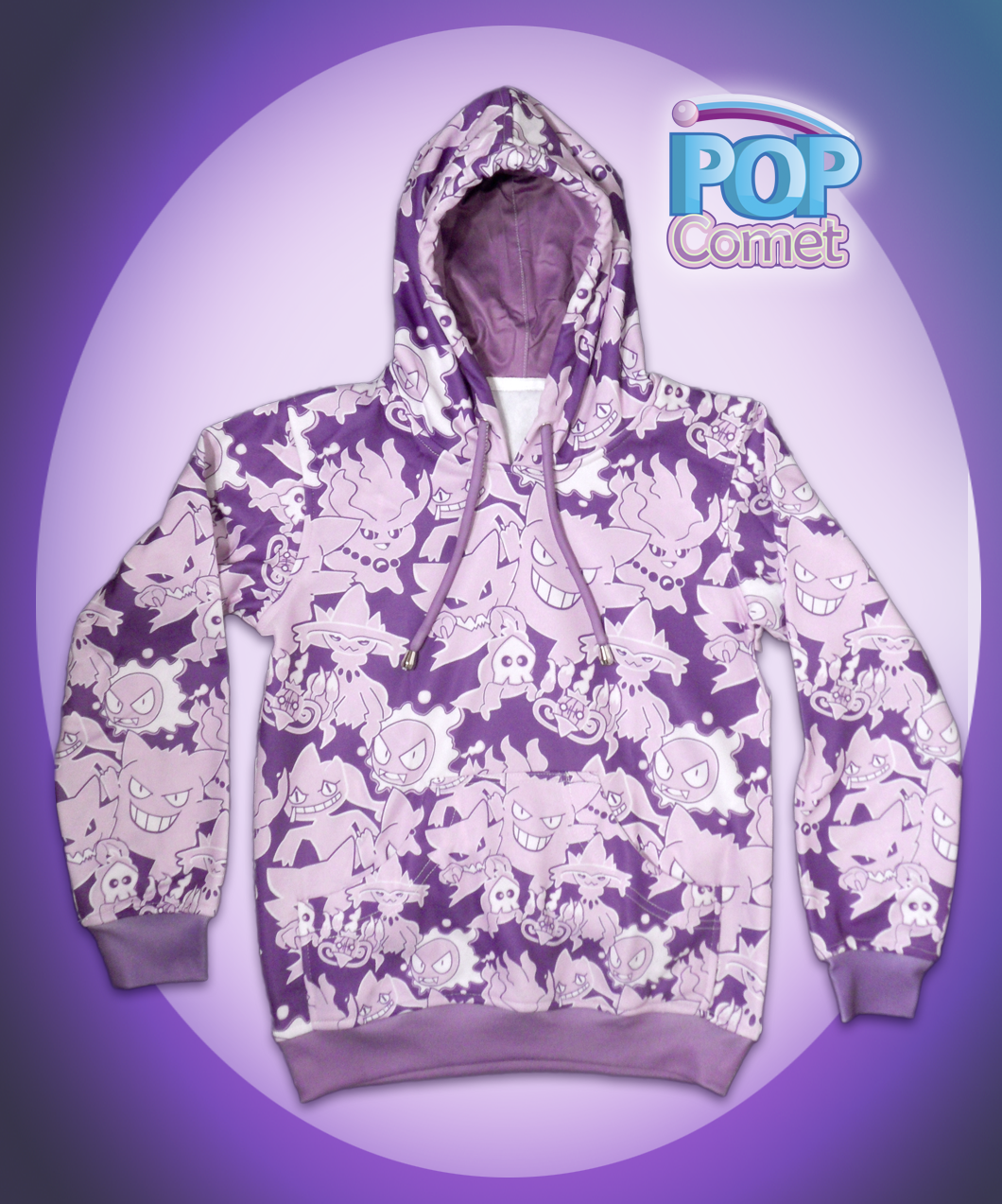 Ghost pokemon hoodie Clearance