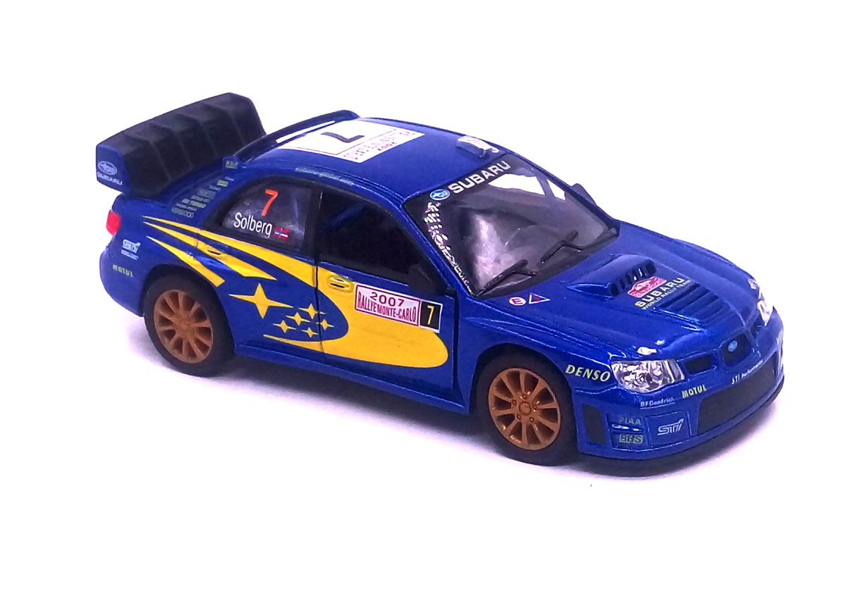1 36 Subaru Impreza Wrc 07 Rally Sport Car Diecast Model Kit Sold By East Freeport On Storenvy