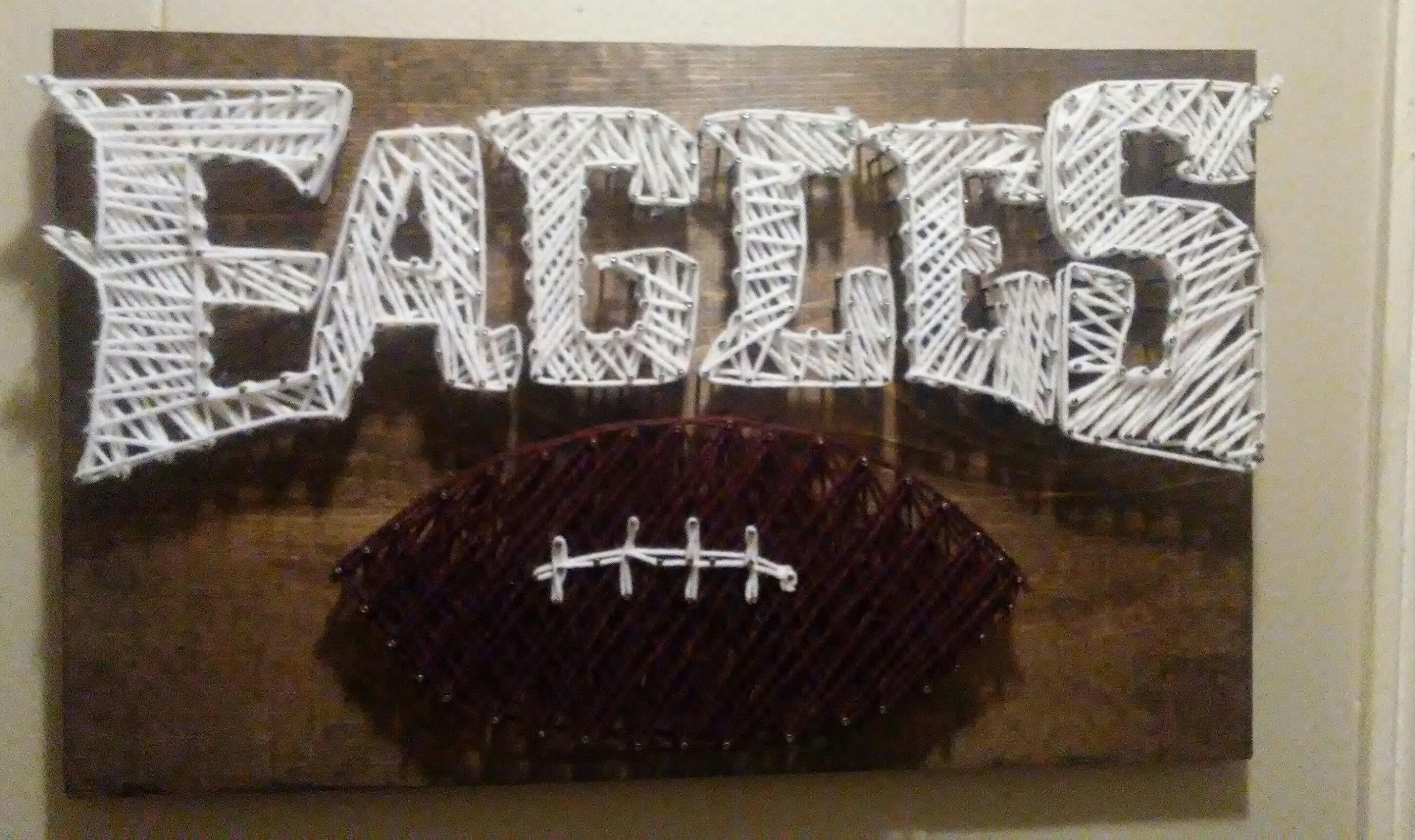 Mix With Something Nail Art Eagle Nails Football Nails