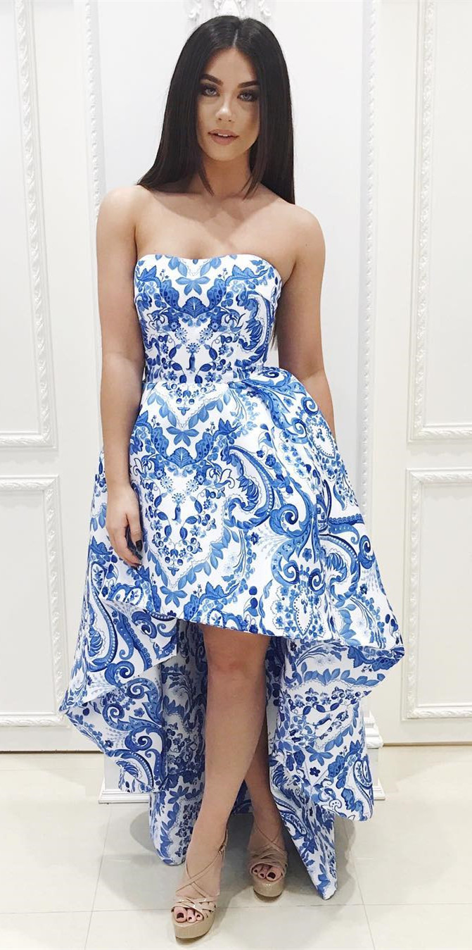 high low mother of the bride dresses