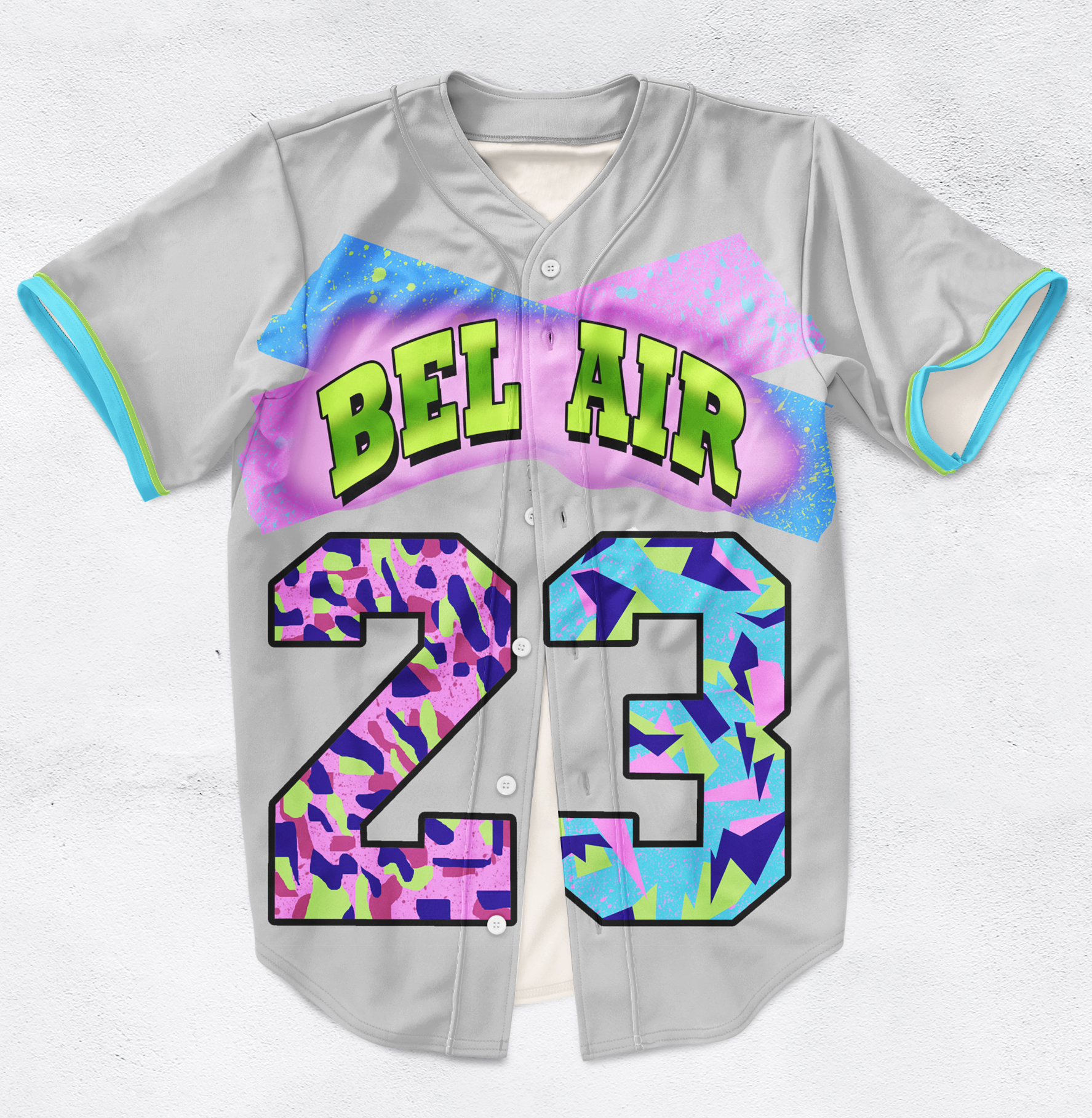 bel air baseball jersey