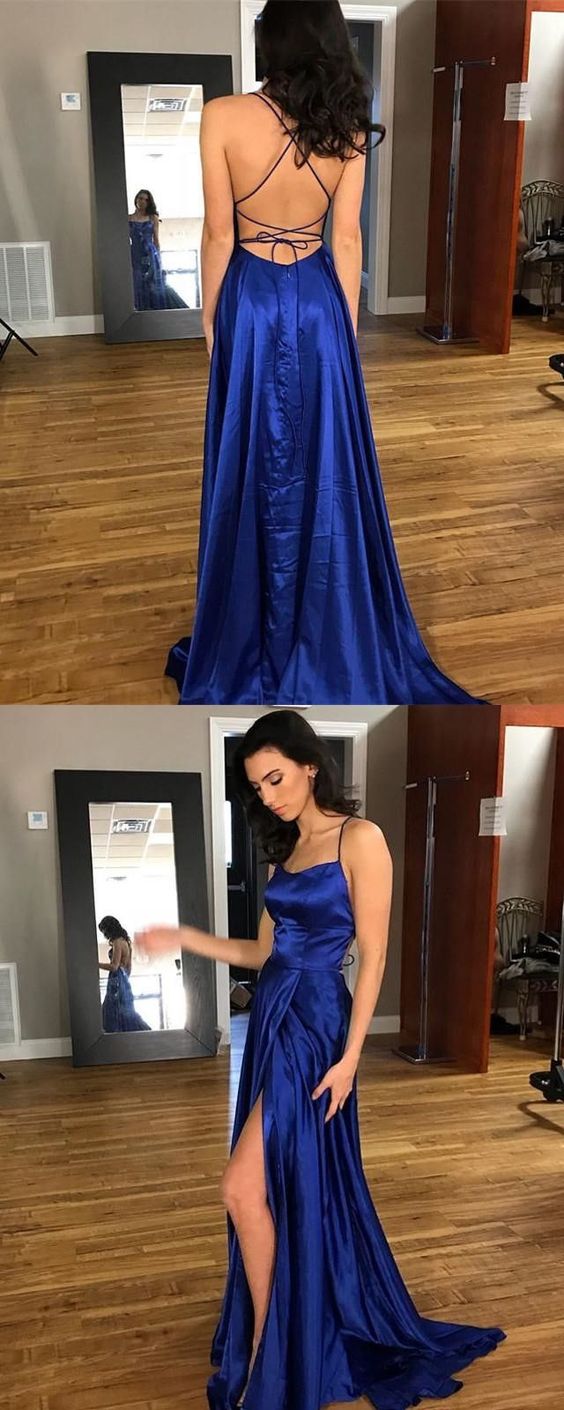 Satin Dress Train