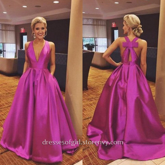 satin pageant dresses