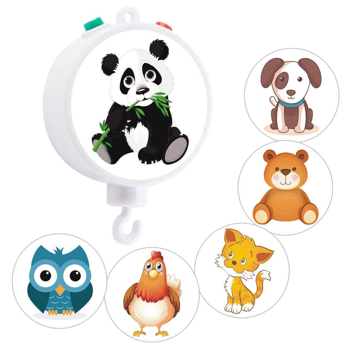 battery operated crib mobile